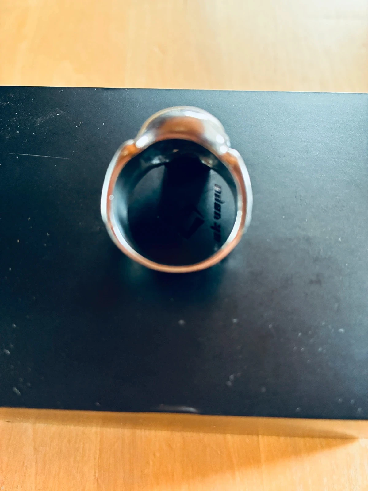 Anillo de calavera de muerte en acero quirúrgico – photo 4